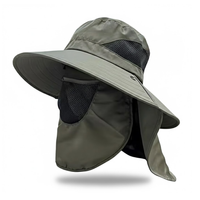 Men’s Outdoor Sun Hat – Removable Face &  Neck Protection
