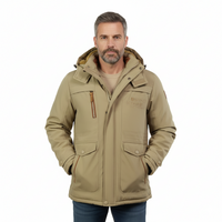 Men’s Outdoor Winter Jacket – Padded & Warm – Fall & Winter