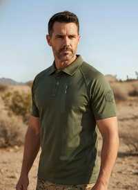 Men’s Quick-Dry Outdoor Polo Shirt – 3-Pack