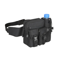 Men's Tactical Belt Bag – Multi Pocket Waist Pack – Outdoor Storage