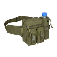 Men's Tactical Belt Bag – Multi Pocket Waist Pack – Outdoor Storage