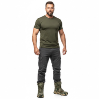 Men’s Tactical Combat Boots – Lace-Up Support – All-Season