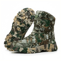 Men’s Tactical Combat Boots – Lace-Up Support – All-Season