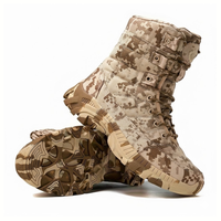 Men’s Tactical Combat Boots – Lace-Up Support – All-Season