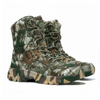Men’s Tactical Combat Boots – Lace-Up Support – All-Season