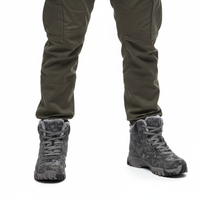 Men’s Winter Snow Boots – Warm Lined – Non-Slip Hiking Grip