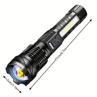 Military Flashlight – 5000 Lumens – USB Rechargeable