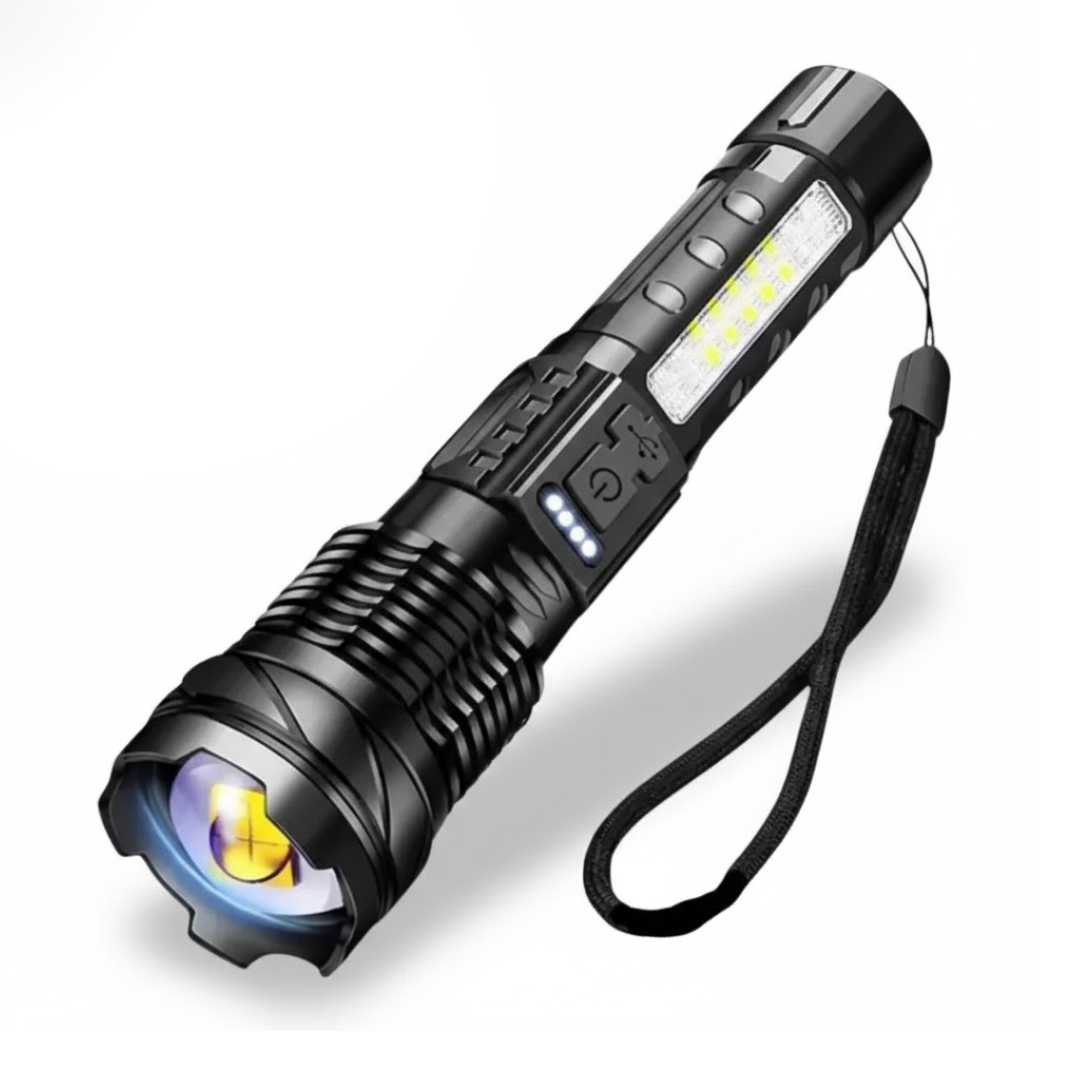 Military Flashlight – 5000 Lumens – USB Rechargeable