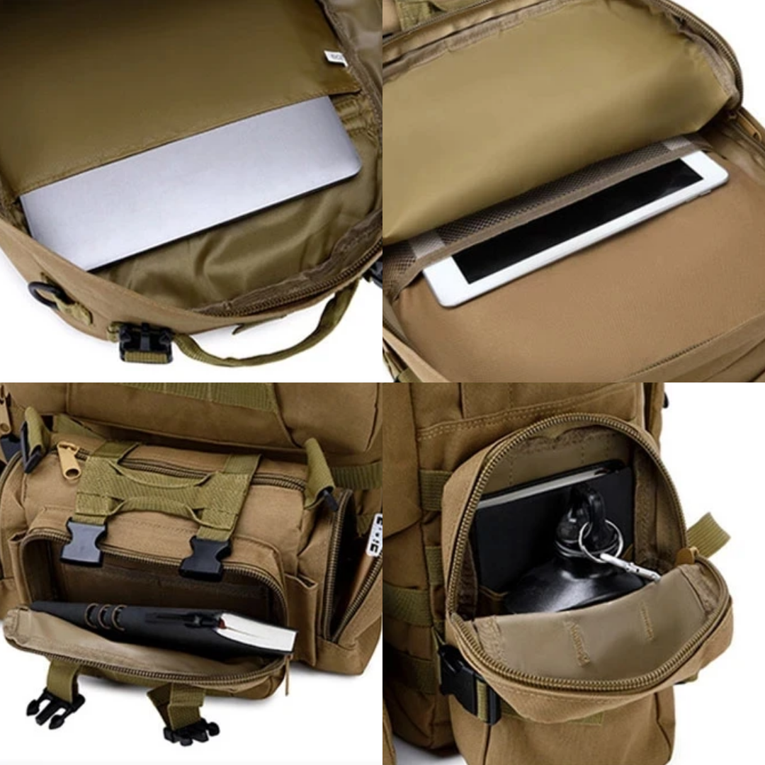 Military Tactical Backpack – Modular – Water-Resistant