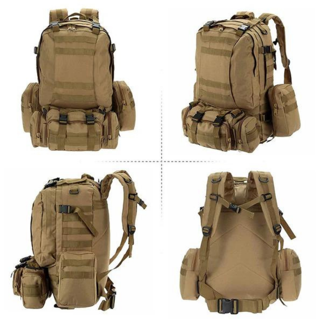 Military Tactical Backpack – Modular – Water-Resistant