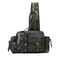 Multi-Functional Outdoor Fishing Sling Bag – Tactical Storage – Adjustable Strap