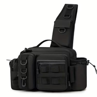 Multi-Functional Outdoor Fishing Sling Bag – Tactical Storage – Adjustable Strap