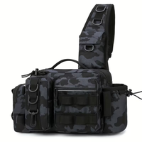 Multi-Functional Outdoor Fishing Sling Bag – Tactical Storage – Adjustable Strap