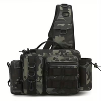 Multi-Functional Outdoor Fishing Sling Bag – Tactical Storage – Adjustable Strap