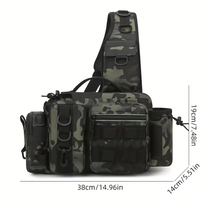 Multi-Functional Outdoor Fishing Sling Bag – Tactical Storage – Adjustable Strap
