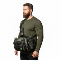 Multi-Functional Outdoor Fishing Sling Bag – Tactical Storage – Adjustable Strap
