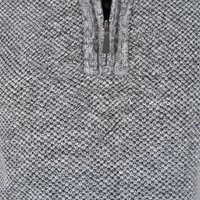 Men's Quarter Zip Pullover Sweater - Fleece Lined & Warm - Stand Collar