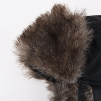 Trapper Hat - Faux Fur Lined Aviator Hat - Water-Resistant Ear Flaps