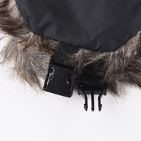 Trapper Hat - Faux Fur Lined Aviator Hat - Water-Resistant Ear Flaps