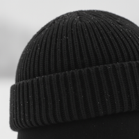 Beanie Hat - Ribbed Knit Fisherman Beanie - Unisex Winter Cuffed Cap