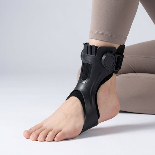 Ankle Brace - Adjustable Foot Drop Support - Low-Profile Fit