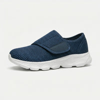 Womens Wide Toe Box Shoes - Adjustable Strap Walking Shoes - Easy On & Off