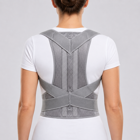 Posture Corrector - Adjustable Upper Back Brace - Breathable