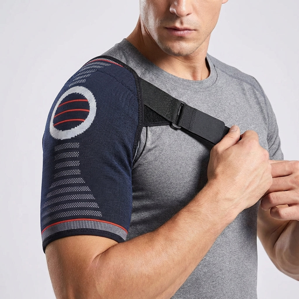 Shoulder Brace - Adjustable Rotator Cuff Support - Compression