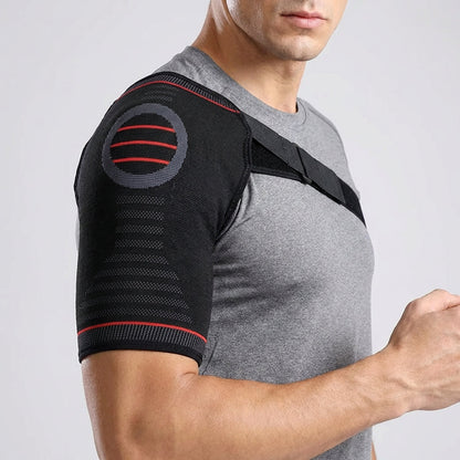Shoulder Brace - Adjustable Rotator Cuff Support - Compression
