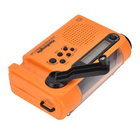 Emergency Radio - Hand Crank Solar Radio with Flashlight - AM FM SW