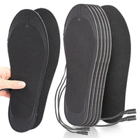 Heated Insoles - USB Powered Shoe Inserts - Trim to Fit