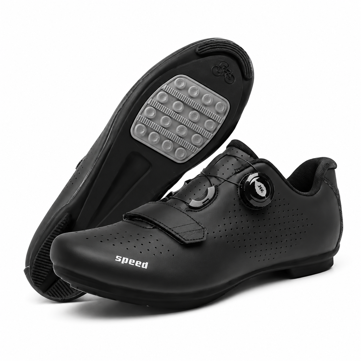 Cycling Shoes - Flat Pedal Bike Shoes with Dial - No Clip-In