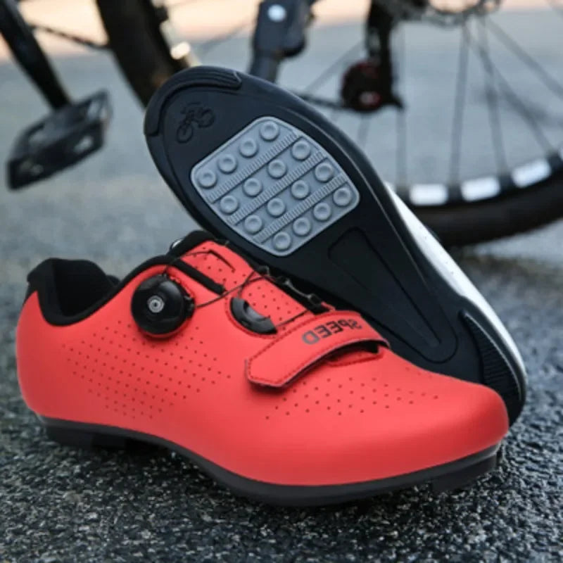Cycling Shoes - Flat Pedal Bike Shoes with Dial - No Clip-In