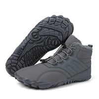 Barefoot Shoes - High-Top Lined Barefoot Boots - Non-Slip Thin Sole
