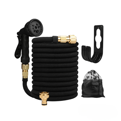 Flexible Garden Hose with 7 Spray Settings – Kink-Free & Lightweight – 15/22/30 Meters