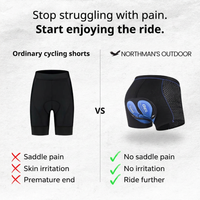 Padded Cycling Underwear – 5D Gel Cushion – Unisex