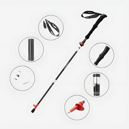 Foldable Walking Stick – Lightweight – Adjustable