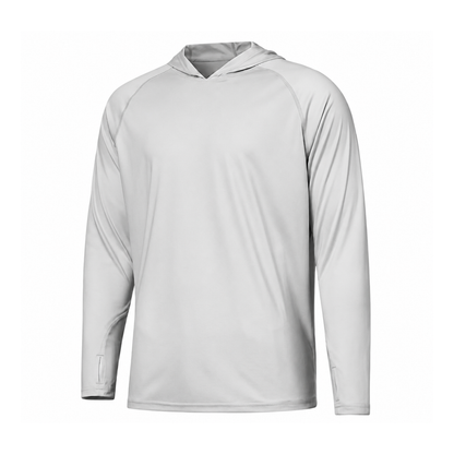 Men's UPF 50+ Sun Hoodie – Quick-Dry UV Protection Hoodie