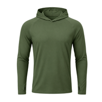 Men's UPF 50+ Sun Hoodie – Quick-Dry UV Protection Hoodie