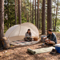 2-Person Pop-Up Beach Tent – Ready in Seconds & UV Protective