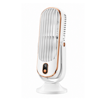 Portable Fan & Air Cooler – USB Rechargeable, 5 Speeds & 720° Cooling