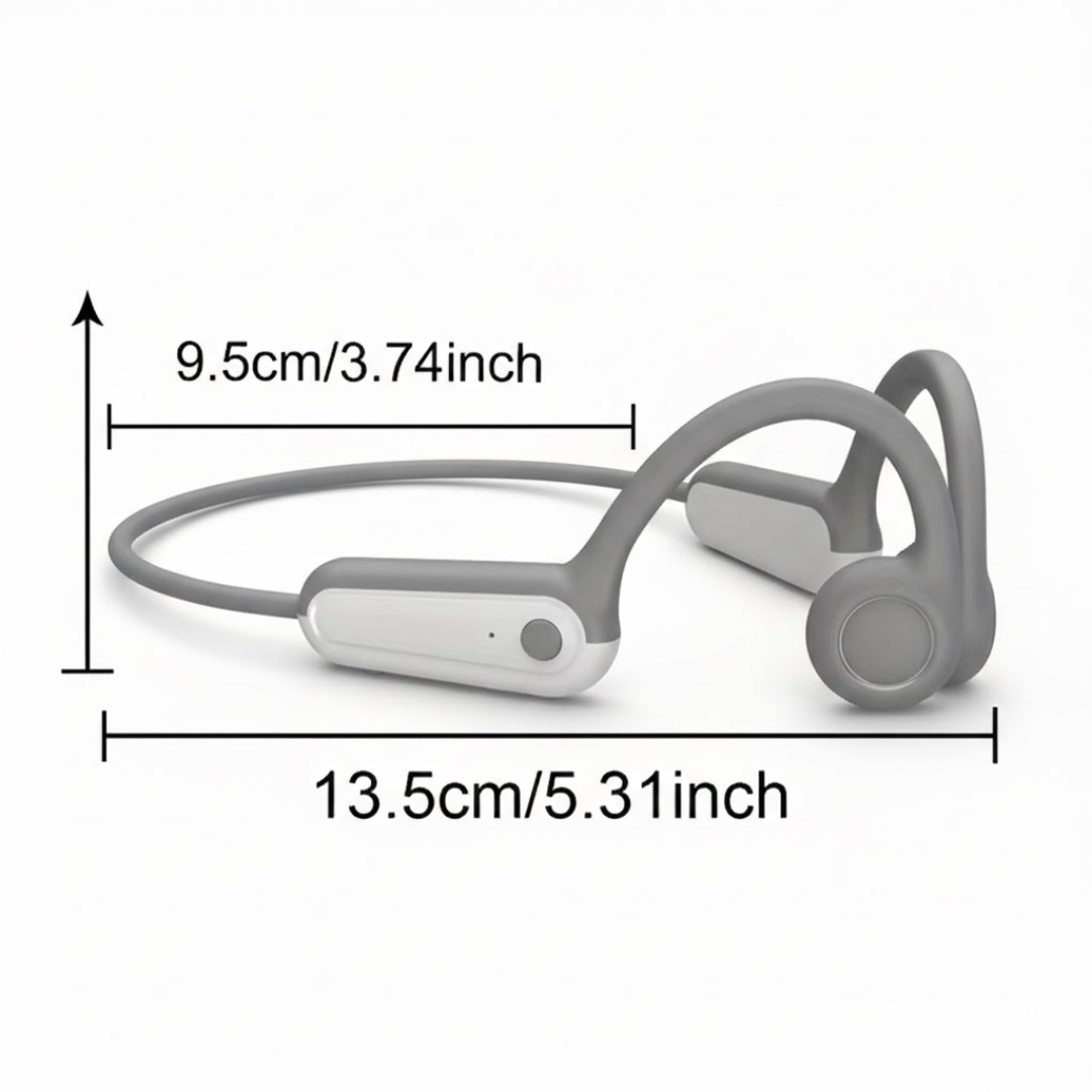 Open-Ear Sports Headphones – Bone Conduction – Long Battery Life
