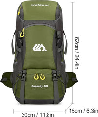 Outdoor Backpack 50L – Lightweight – Large Capacity