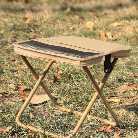 Folding Camping Stool – Carry Bag Chair – Ultra Lightweight
