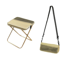 Folding Camping Stool – Carry Bag Chair – Ultra Lightweight