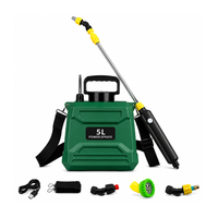 Battery Pressure Sprayer 5L – USB Backpack Sprayer – Adjustable