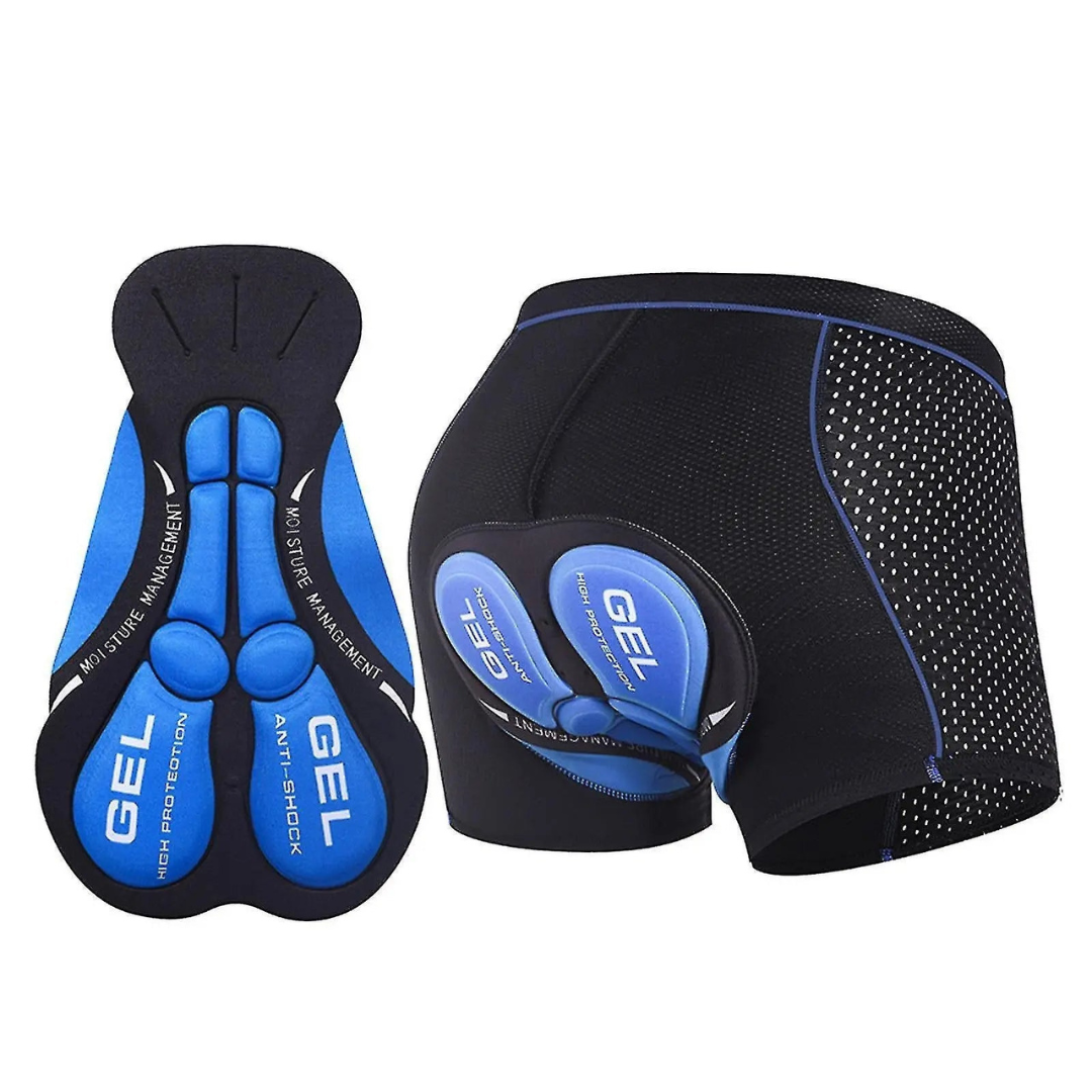 Padded Cycling Underwear – 5D Gel Cushion – Unisex