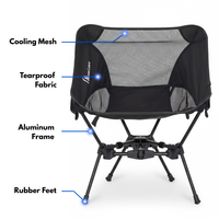 Portable Camping Chair – Ultralight – Compact Folding
