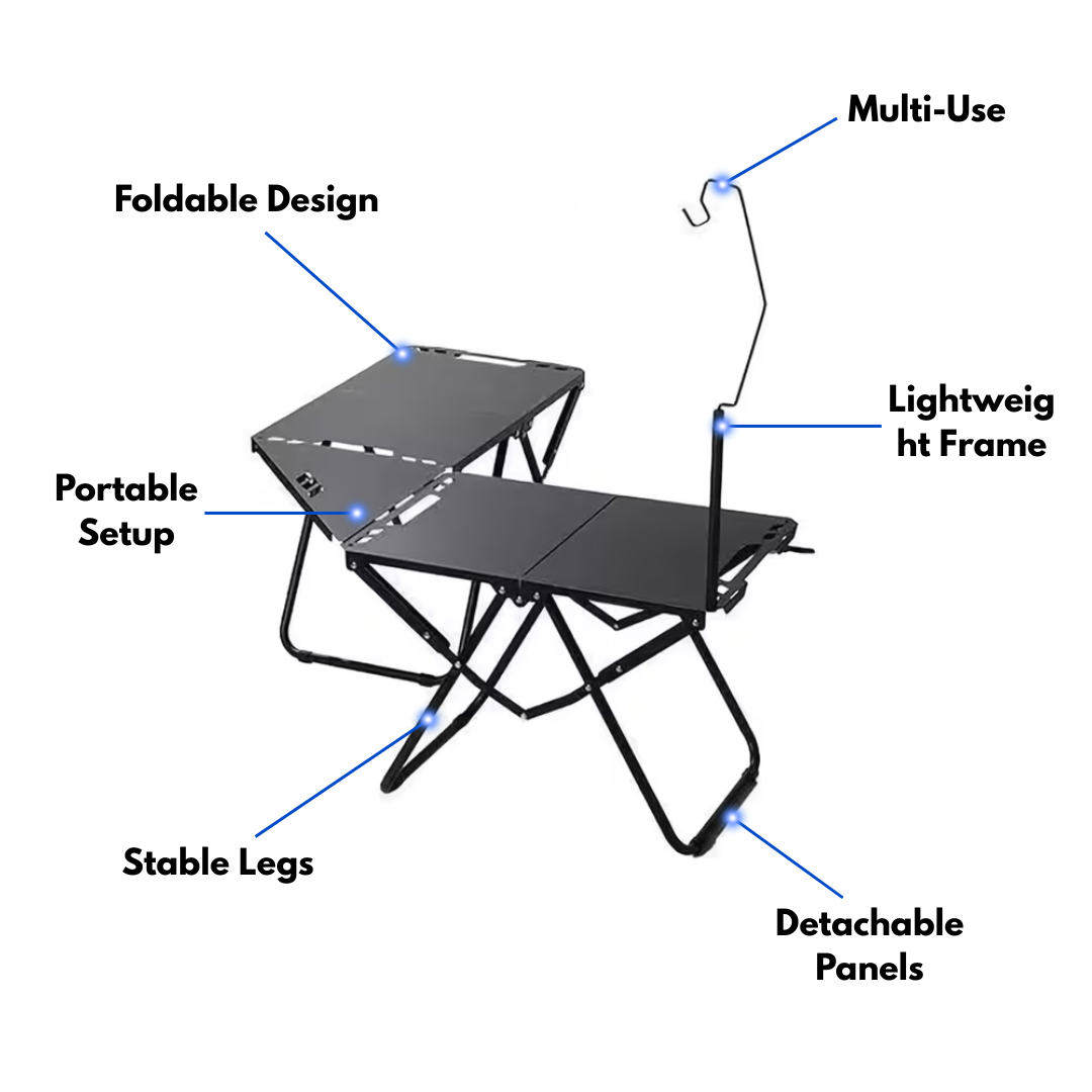 Portable Camping Table – Field Base – Lightweight
