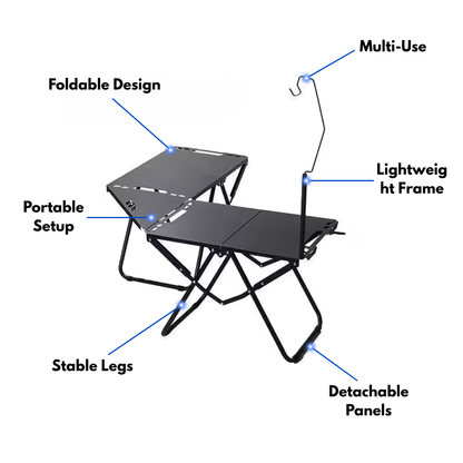 Portable Camping Table – Field Base – Lightweight